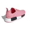 Adidas Originals NMD_R1 Slip Resistant And Breathable Kids Lifestyle Shoes Pink Black Teenagers B42086