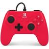 Manette Filaire Pour Nintendo Switch - POWERA - Manette Filaire - Raspberry Red - Filaire - Rouge - Gamepad