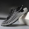 Foreign Trade Wish Summer New Woven Sandals Men's Shoes Trend Large Size Outdoor Beach Shoes Multi-color Couple Shoes