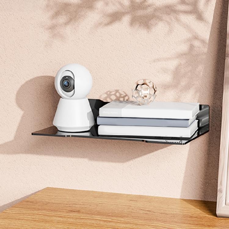 Metal Wall Mounted Shelf for Projectors and Camera, No Drill, Angle and Height Adjustable