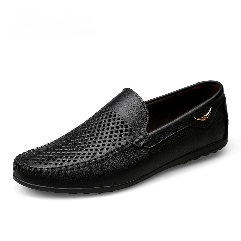 Designer's Soft Soled Loafers High-end Banquet Men's Formal Shoes Office Genuine Leather Casual Shoes for Men’s Free Delivery