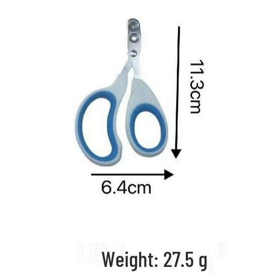 Stainless Steel Cat Nail Clippers with Round Hole for Easy and Safe Grooming