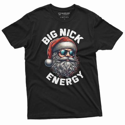 Christmas Shirt Funny Santa Claus Shirt Big Nick Energy Shirt Humorous Gifts
