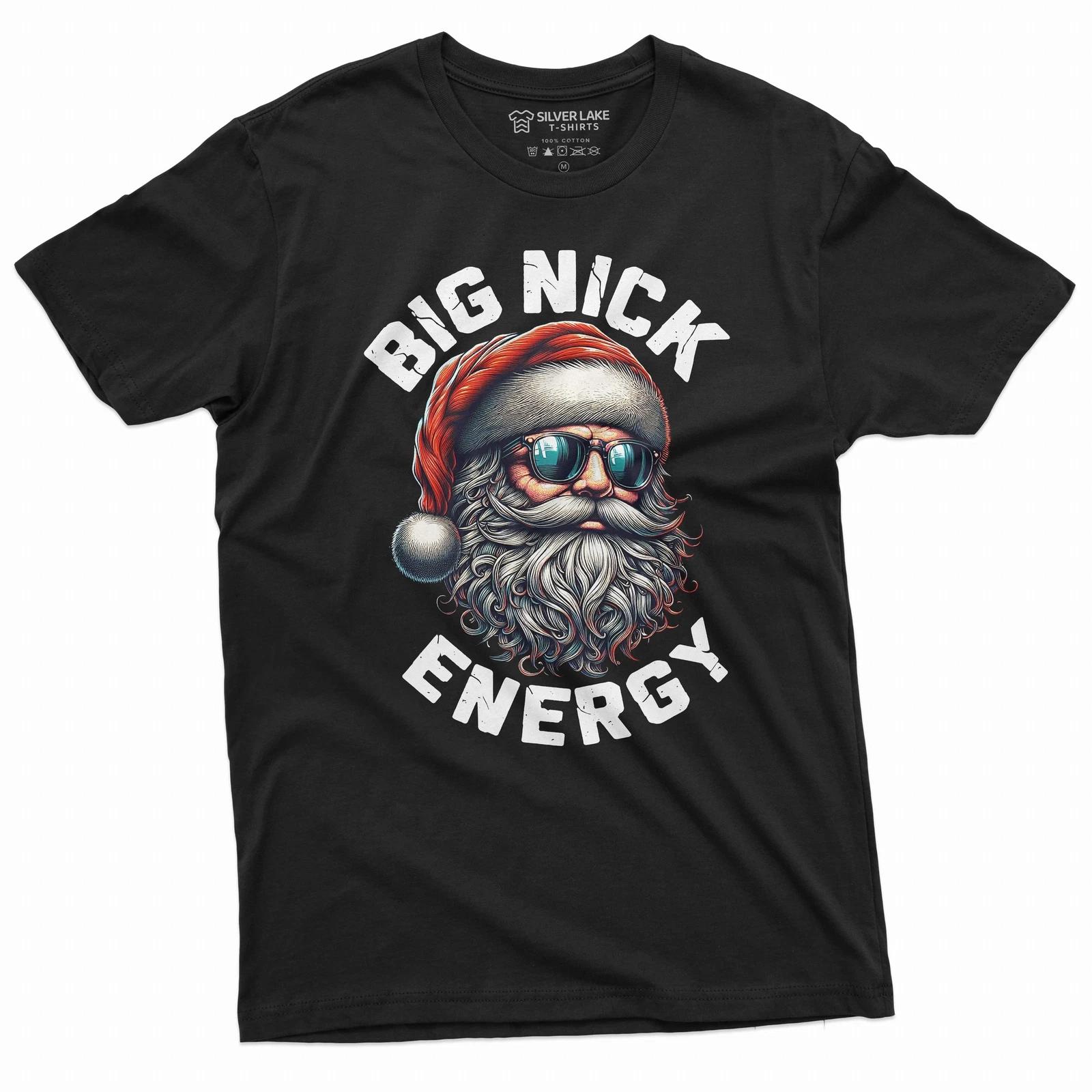 Christmas Shirt Funny Santa Claus Shirt Big Nick Energy Shirt Humorous Gifts XXXL