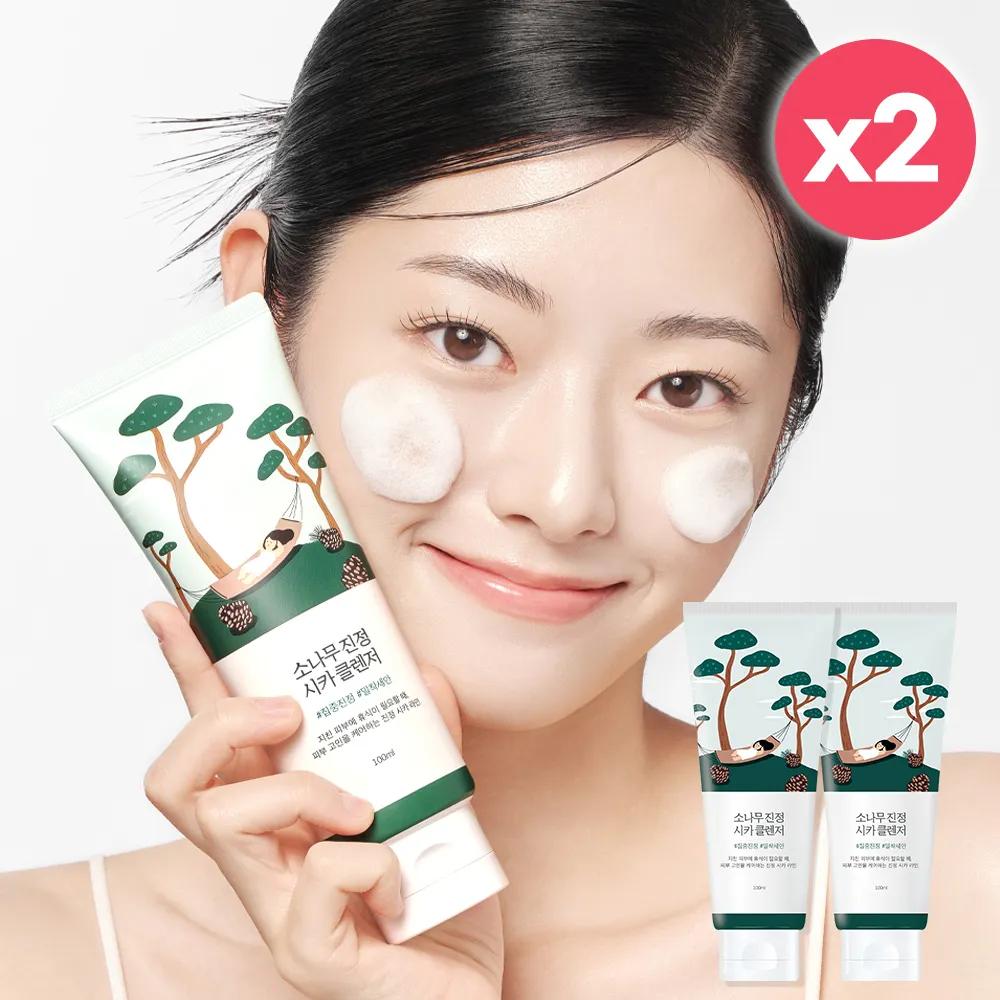 ROUND LAB Pine Calming Cica Cleanser 100ml*2ea Set