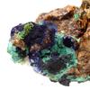 Pierres et Minéraux. Azurite + Malachite. 300.0 ct. Mont-Roc Mine, Tarn, France..