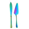Elegant Cake Knife and Server Set Wedding Cake Cutters Pie Spatula Dessert Serving Set Pie Spatula Serving Utensil