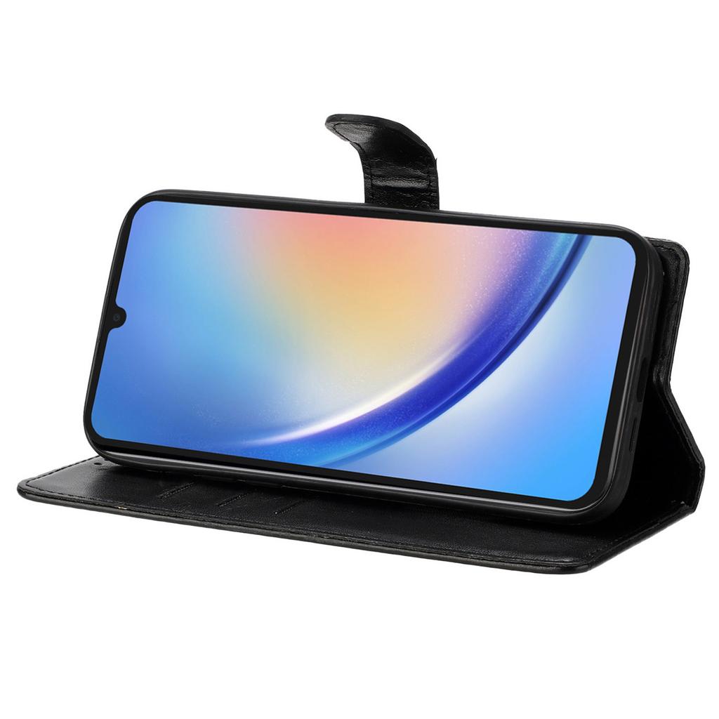 For Samsung Galaxy S24 FE Wallet Phone Case Butterfly Floral Imprint Leather Shockproof Cover