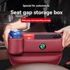 Multifunction Leather Car Seat Organizer Box Gap Filler With Cup Holder For Skoda Superb Kodiaq Octavia 2 3 Rapid Fabia Karoq A7