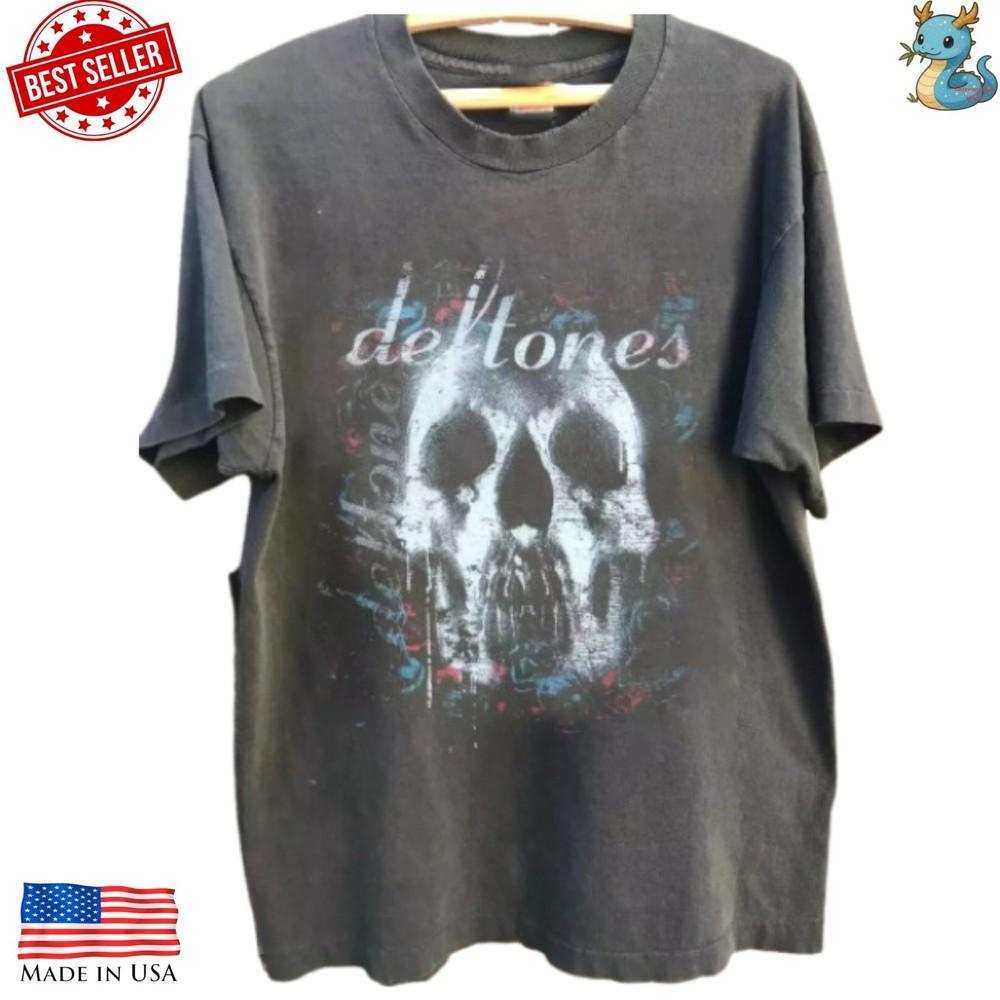 

Deftones Around The Fur Reprint Graphic Tee Rock Music Band T Shirt Unisex T-Shirt S