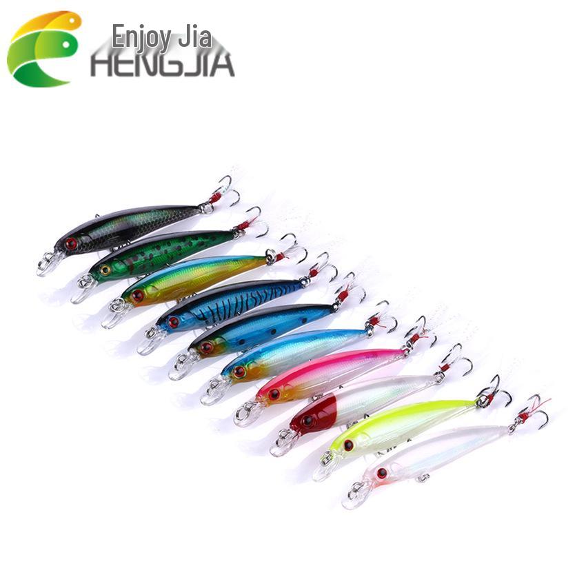 Hengjia Floating Minnow Lure Set - Long Cast & Micro Minnow Collection
