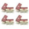 8-teiliges Set Maus Mikroschalter Mikro Stummschalttaste HUANO Stiller Mausschalter