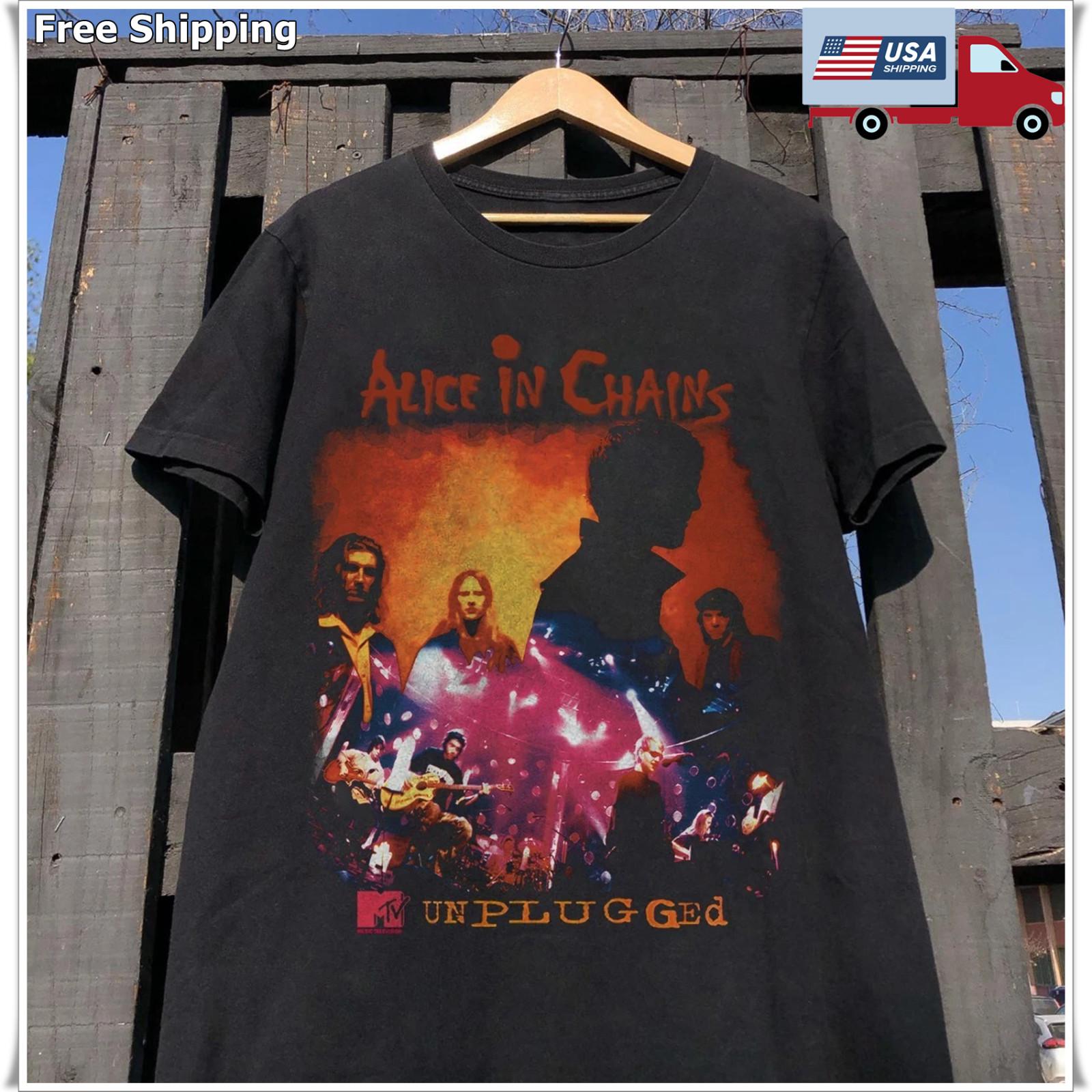 Alice In Chains MTV Unplugged Vintage Grunge Shirt XL