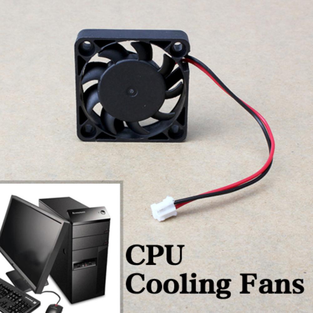 6PCS 40X40X13MM Cooling Fan DC 12V 2Pin 9 Blade Cooler Brushless Mini Cooling Fan Brushless Computer CPU Cooling Cooler Fan