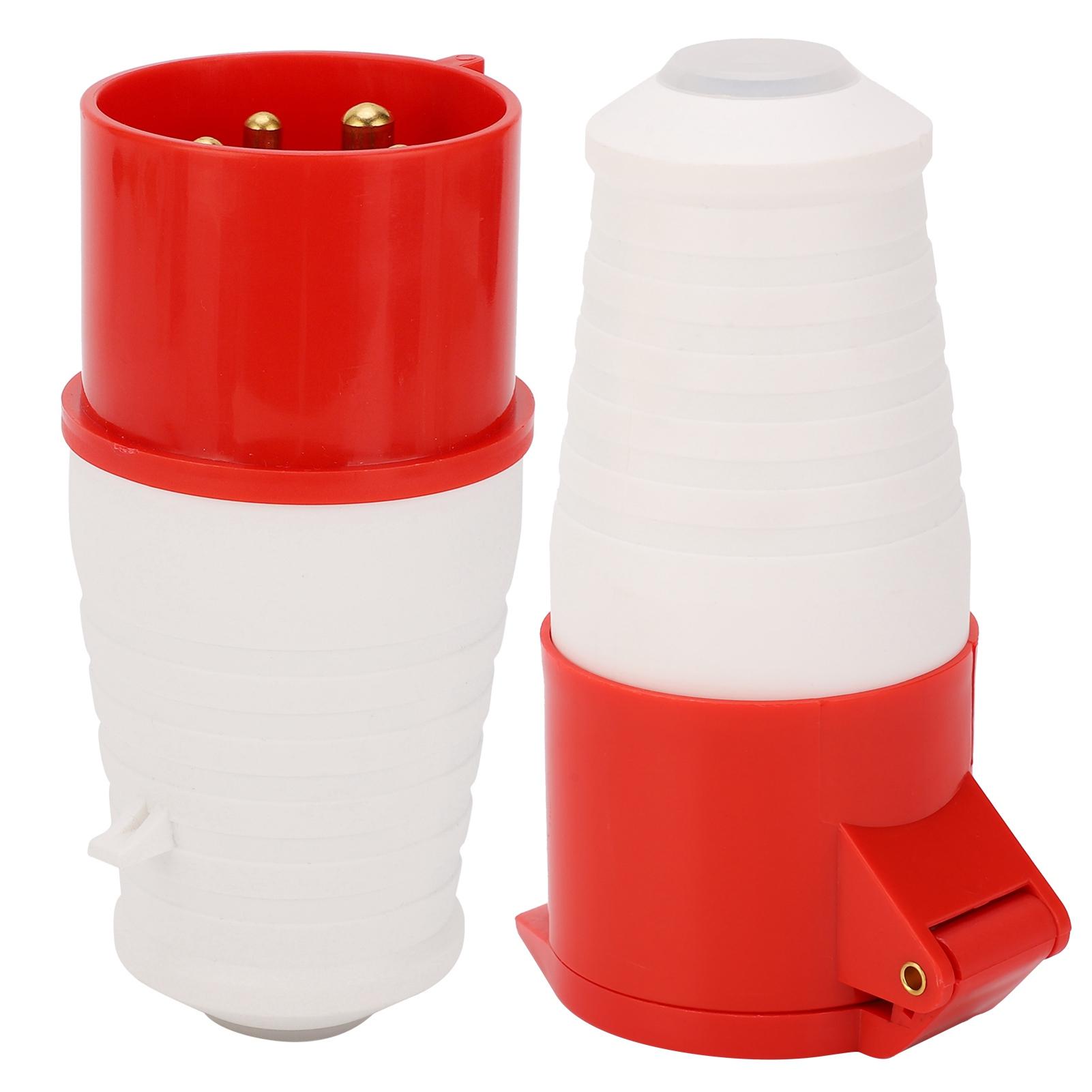 

Industrial Plug Connector Set 5Pin 3Phase ExplosionProof Waterproof 32A 220380V240415V