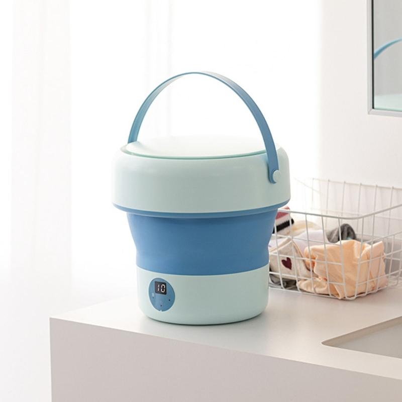 Space Saving Foldable Miniature Dishwasher Small Dishwashing Machine for Small Kitchens Dishes and Vegetables Cleaner
