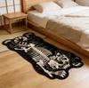 Creativity Bedroom Decor Irregular Shape Carpet Tiger Pattern Carpets for Living Room Anti Slip Cloakroom Floor Mat Washable Rug