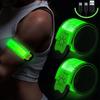 Outdoor Sports Night Running Armband LED Lamp USB Rechargeable Safety Belt Arm Leg Warning Wristband Cycling Bike Bicycle Light