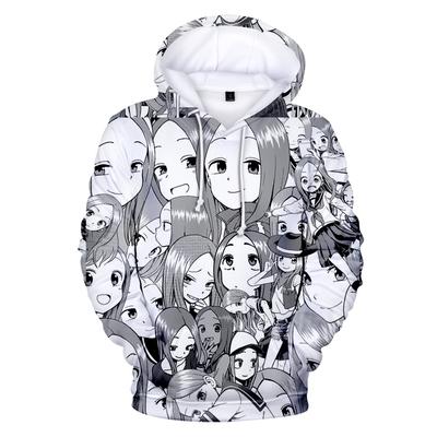 2024 Teasing Master Takagi-san Hoodie 3D Sweatshirt Long Sleeve Men Women's Hoodies Japanese Anime Clothes