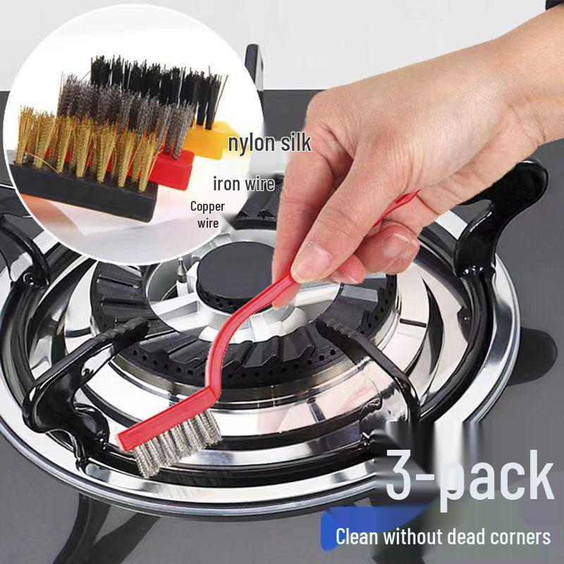 Five-Piece Kitchen Stovetop & Range Hood Cleaning Brush Set