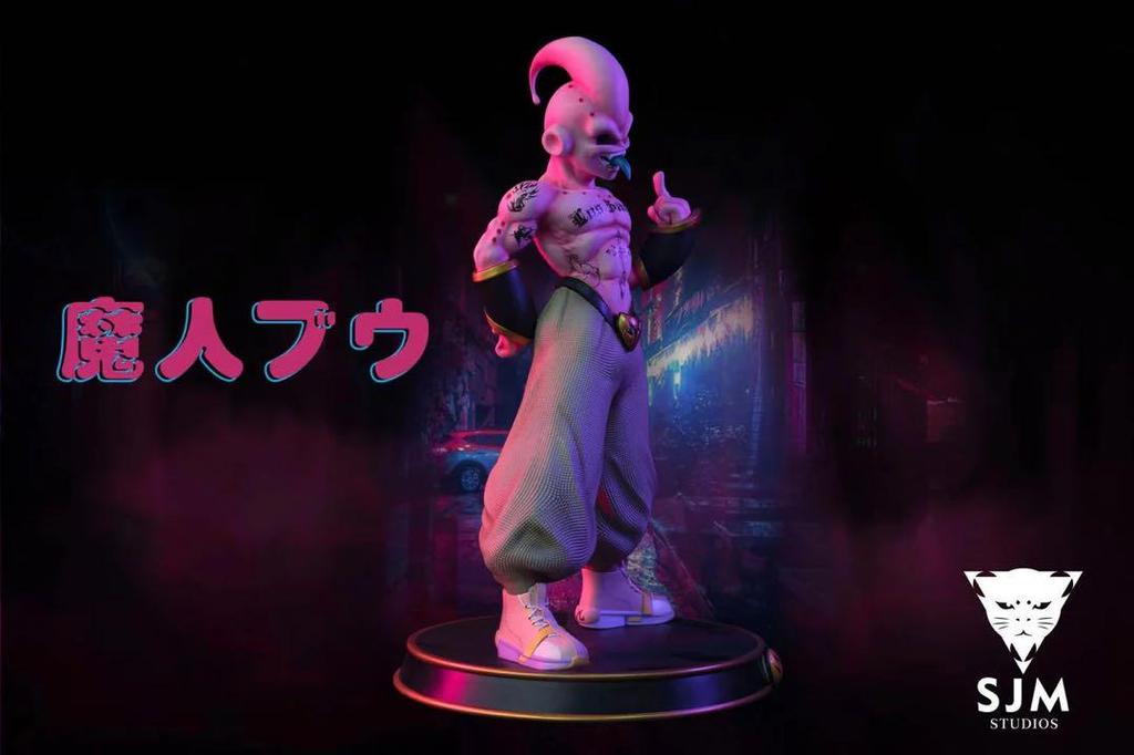 [USED] Dragon Ball Tattoo Majin Buu Garage Kit Figure Tatoo bu