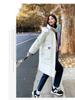 Autumn And Winter Womens Jacket Midlength Hooded Jacket Loose Casual Student Thickened Windproof Warm Jacket