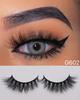 RED SIREN Nerz-Wimpern 1 Paar / Packung Handgefertigt Wiederverwendbar Flauschig Natürliche Wimpern 10mm-20mm 3D Nerz-Wimpern Make-up Nerz-Augenwimpern