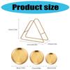 Fruit Cake Dish Round Plate Stainless Steel Spit Bone Dish Dining Table Garbage Plate Household Snacks Fruit Plate