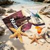 Custom Name Personalized Final Fantasy Print Beach Towel, for Trip Camping Beach Party Home Decor, Birthday Gift for Family & Friends