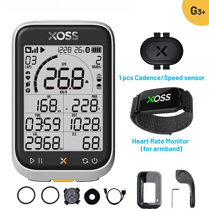 XOSS g3 g3Plus Bike Computer Wireless GPS Cycling Speedometer Roadbike MTB Waterproof ANT+ Cadence Speed Smart Bicycle Computer