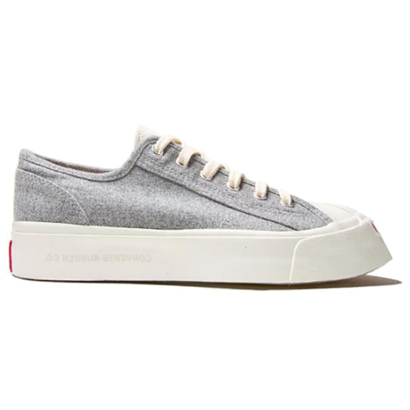 Foot Patrol x Converse Jack Purcell Scarpe Basse Stringate Espadrillas Unisex Grigie