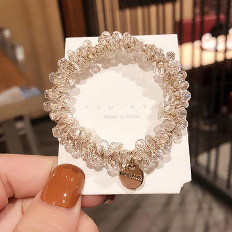 Elastic de păr, S, Coadă de cal, Elastic de păr simplu, Brățară elastic de păr, Dublu scop