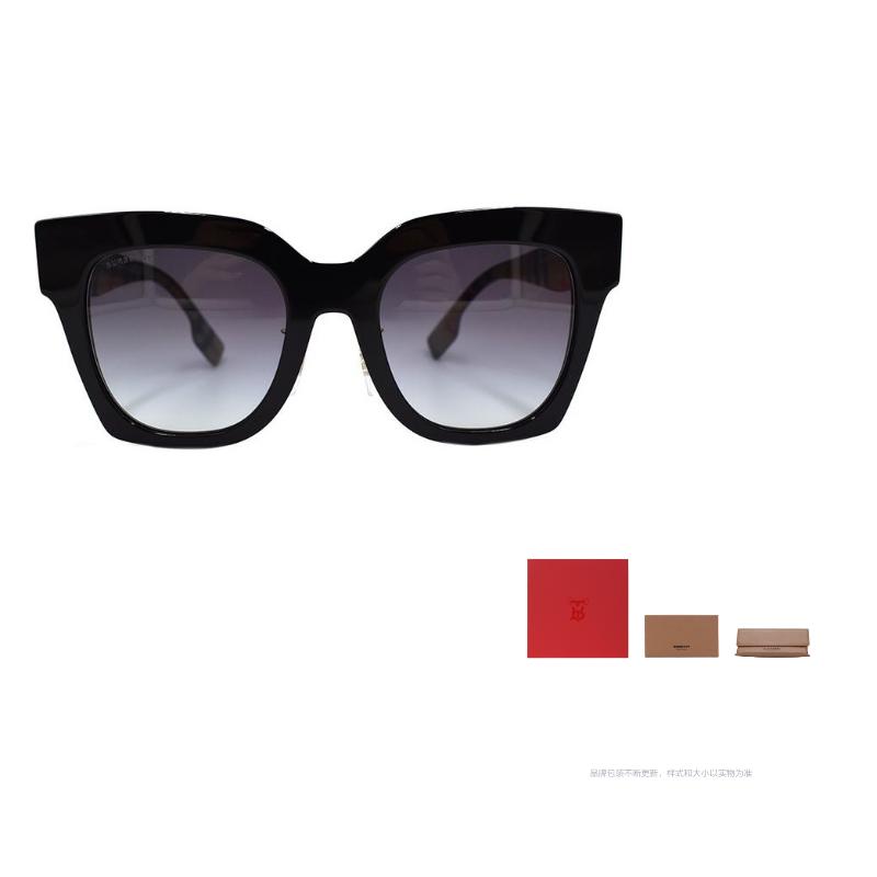 Burberry Classic Check Modern Ladies Holiday Travel Sunglasses 4364F Women's Black