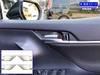 BRIGHTZ Stainless Steel Inner Door Handle Cover Satin Set for Toyota Camry Plates, Silver, 4-Piece AXVH70/AXVH75 (INS-DHC-329)