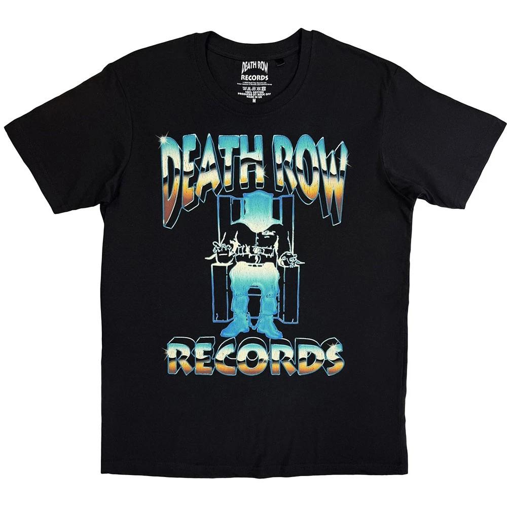 Death Row Records Execution 100% Cotton T-shirt Mens Womens Tees Top 4XL