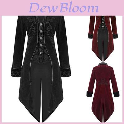 Atemberaubende Vintage Herren Frackjacke mit V-Ausschnitt für einzigartige Outfits