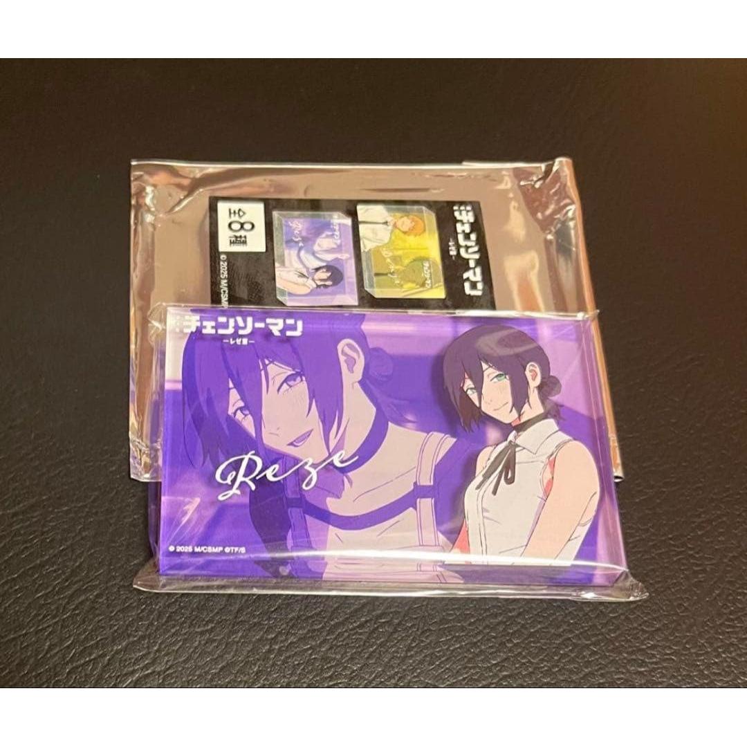 Used Chainsaw Man TR Acrylic Block Reze Acrylic Stand