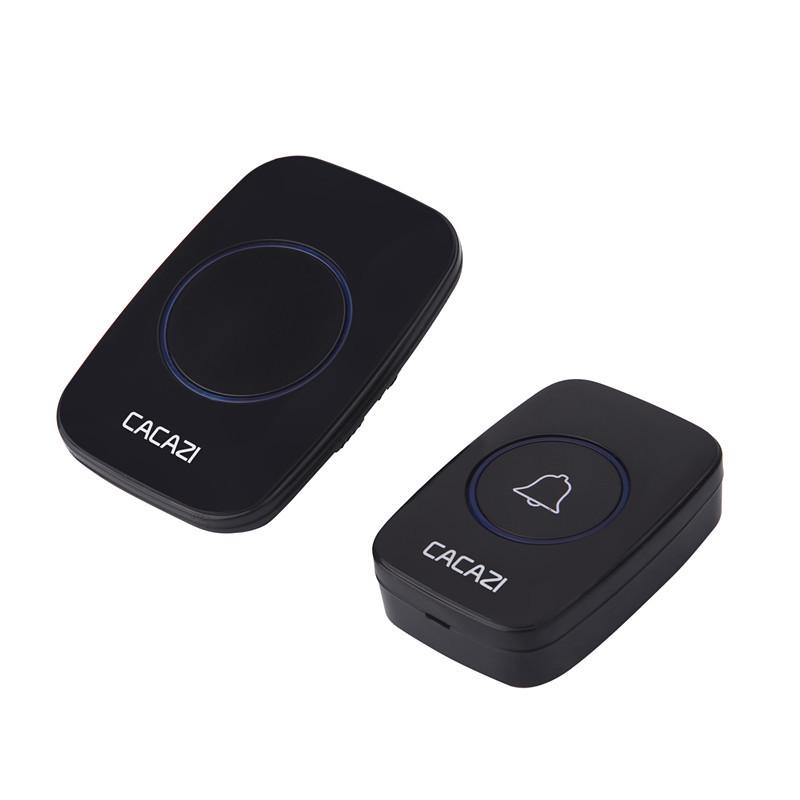 Three-in-One Wireless Remote Doorbell with AC Music - EU/UK/US/AU Specifications
