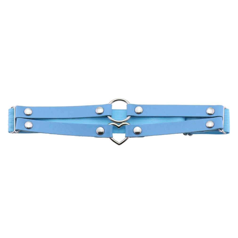 Fxcube New Goth Punk Leg Strap Garter Belt Pentagram Thigh Harness Women Girls Gothic Cosplay Accessories Harajuku Egirl Jewelry