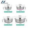 Weijie Huateng Military Dog Stainless Steel Food Bowl