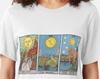 The Sun The Moon The Star Tarot Cards T Shirt - Unisex - %100 Cotton