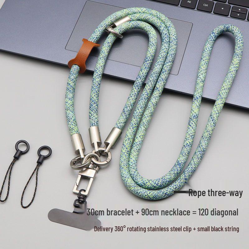 

Three-in-One Multifunctional Phone Lanyard: Detachable Shoulder, Crossbody, Neck, and Wrist Straps with Anti-lost Feature.