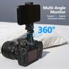 Portable Phone Tripod Holder Clip With Flexible Camera Hot Shoe Mount Cell Phone Tripod Mount Adapter 360 Rotation 180 Flip