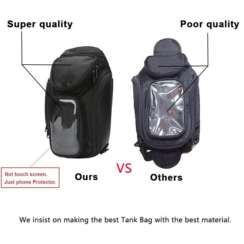 1 szt. Torba na zbiornik paliwa motocyklowego, telefon komórkowy, nawigacja, zbiornik, wielofunkcyjna torba motocyklowa, magnetyczny bagaż podręczny