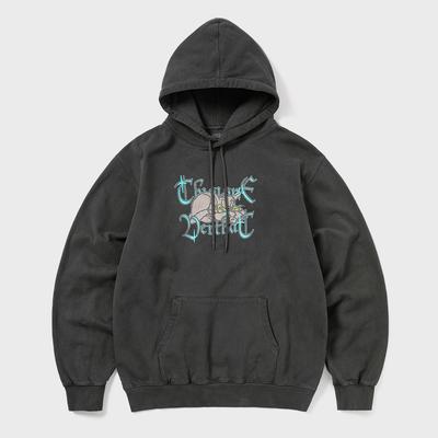 ThIs Is Never That Sleepy Cat Hoodie Charcoal