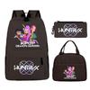 Kpop Demonunters Peripheral Children'S Backpack Elementary And Secondary School Bag Three-Piece Set