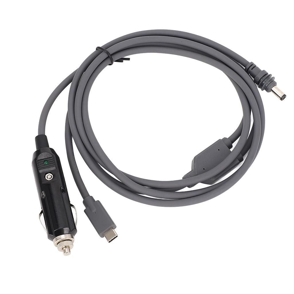 7.5FT Adapter Cable 18AWG USB C and Cigar Lighter To 5.5x2.1mm DC Port Power Cord for Mini Dish