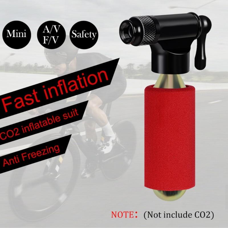 Basketball Football Cycling Accessories Bikes Tire Pump Practical Small Bicycles Pump Aluminum Alloys CO2 Inflators