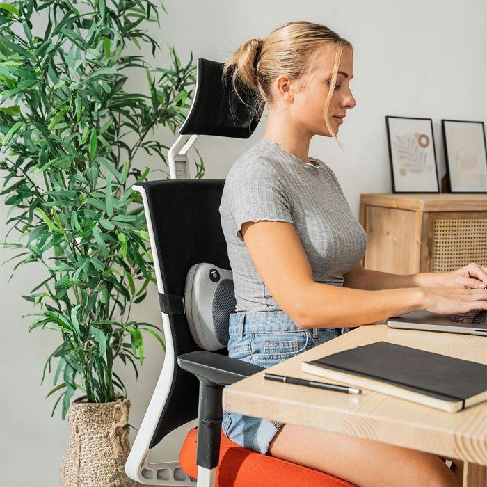 Massageador corporal - InnovaGoods - Shiatsu Compact Kompatsu - Recarregável - Calor infravermelho - Ergonômico