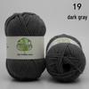 Combed 5-Ply Milk Cotton Yarn for DIY Knitting & Crochet - Medium-Thick Scarf & Blanket Material Pack